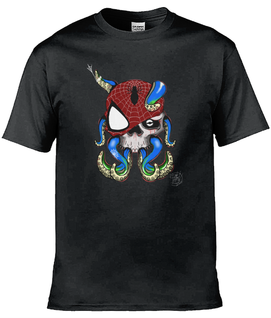 Gildan GD001 Softstyle Adult Ringspun T-Shirt Octo Spider