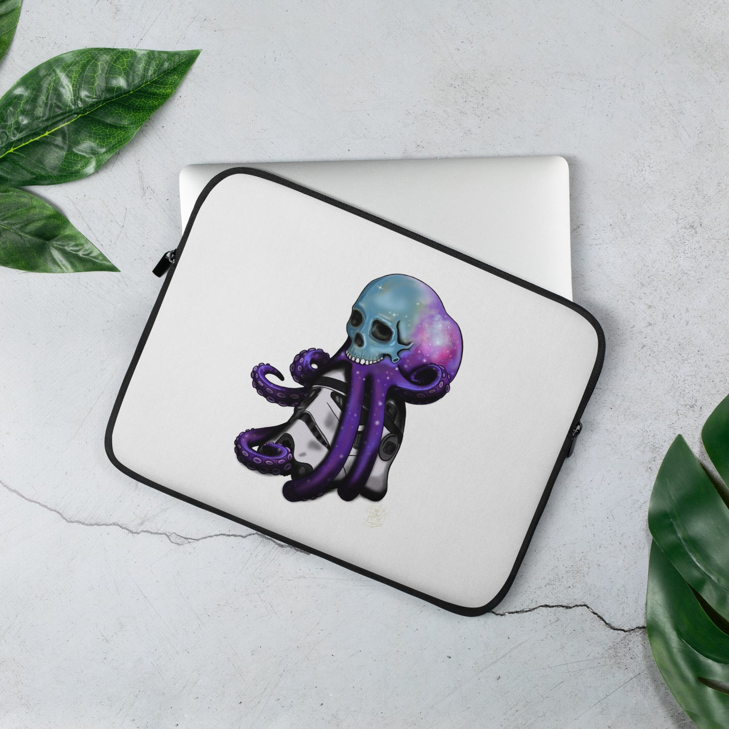 Laptop Sleeve Skully Galaxy