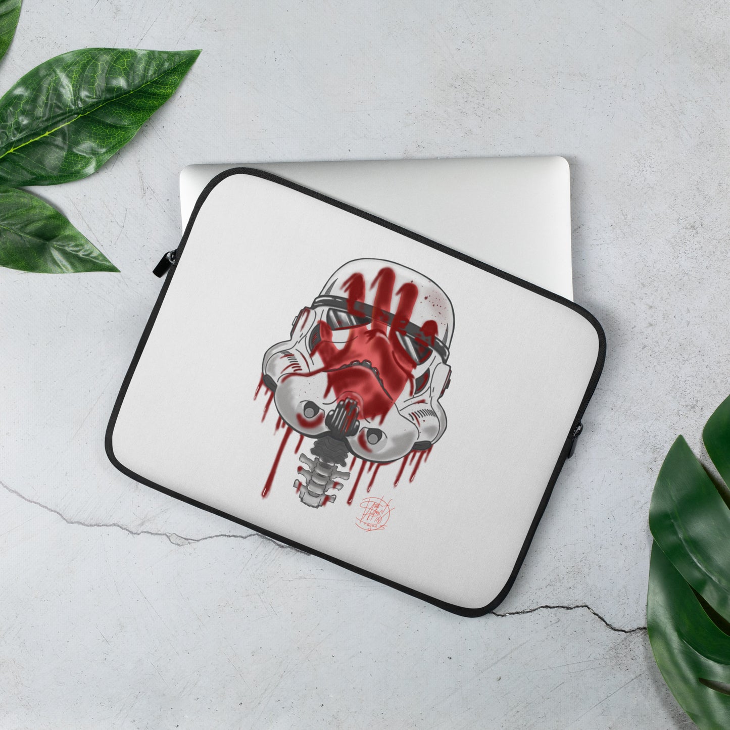 Laptop Sleeve Dead Trooper Neck