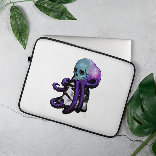 Laptop Sleeve Skully Galaxy