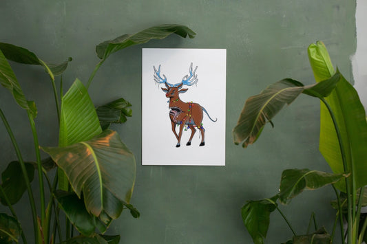 Digital Download Christmas Reindeer