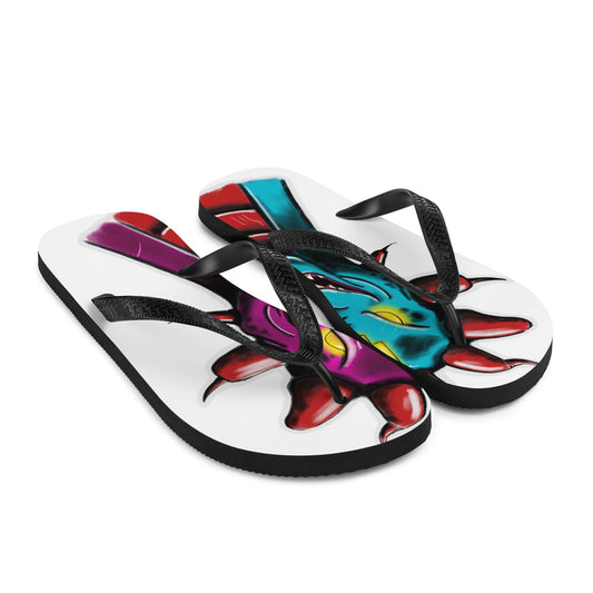 Flip-Flops Split Rex Blue Pink