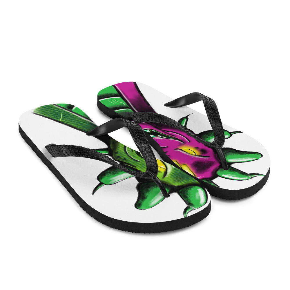 Flip-Flops Split Rex Pink Green