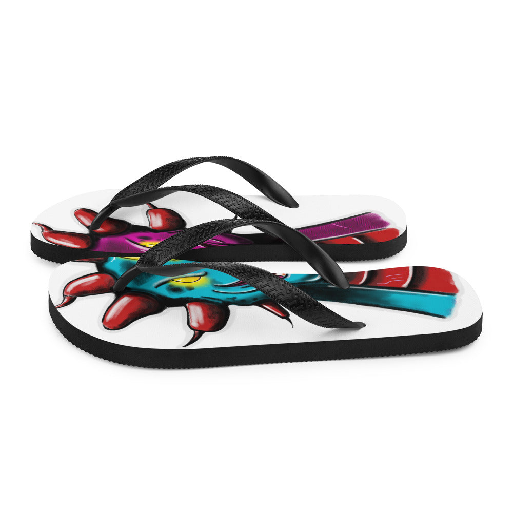 Flip-Flops Split Rex Blue Pink