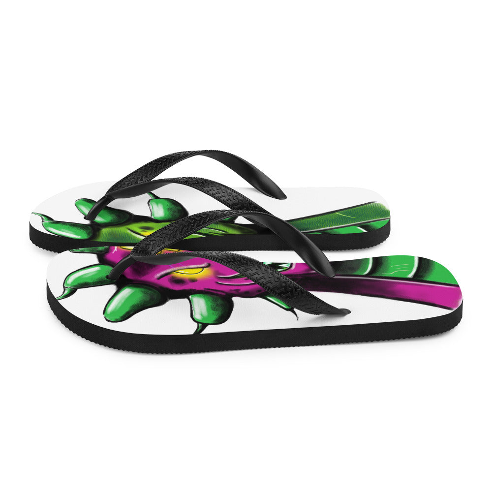 Flip-Flops Split Rex Pink Green