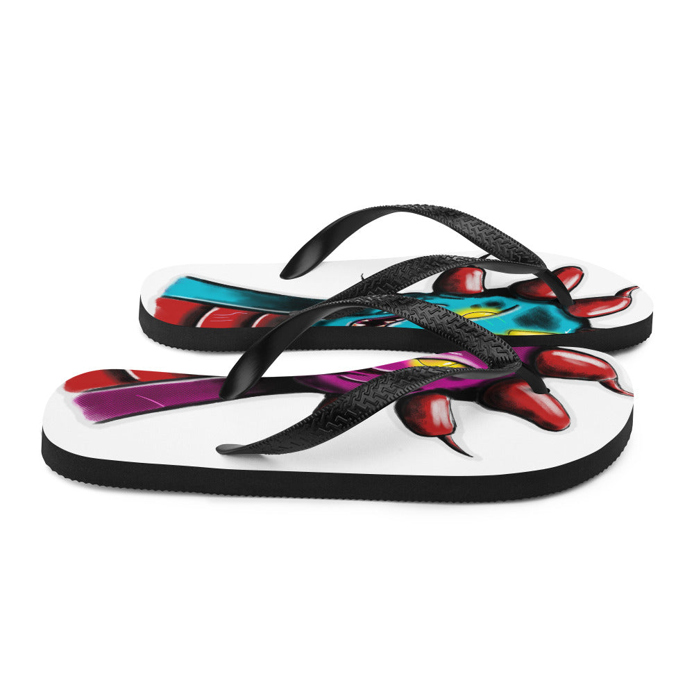 Flip-Flops Split Rex Blue Pink