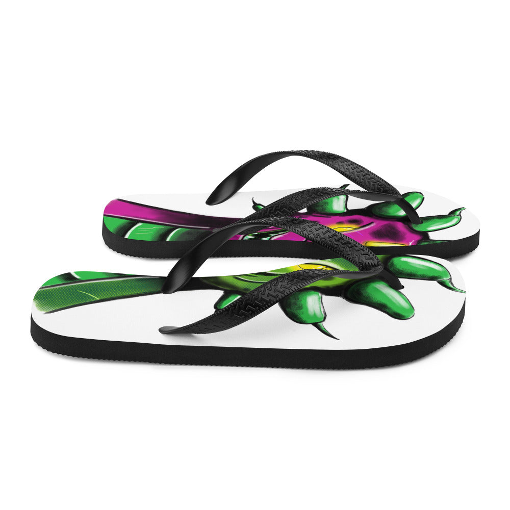 Flip-Flops Split Rex Pink Green